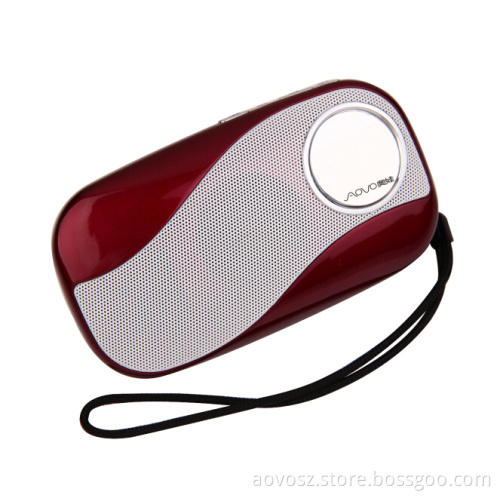 Aovo-V214 Support TF Card / USB Portable Card Mini Speaker